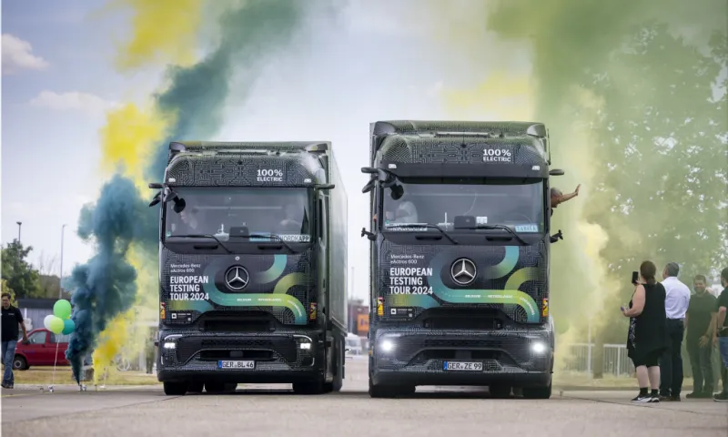 Mercedes-Benz eActros 600 Completes Grueling All-Electric European Tour